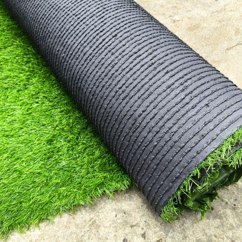 PLAOSANSTORE Rumput Sintetis Swiss - Karpet Rumput Sintetis per meter 100cm