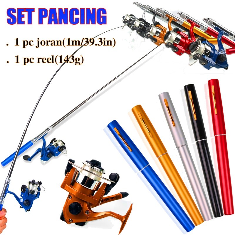 [TERMURAH] Sougayilang Set Pancing pancing 1 set murah Pena Joran Pancing Dan Fishing Reel Pancing S