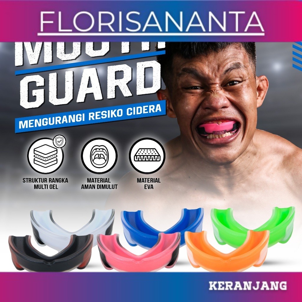 terlaris Pelindung Gigi Karate Indofight Gumshield Boxing Karate Taekwondo Silat Pelindung Gigi Taek