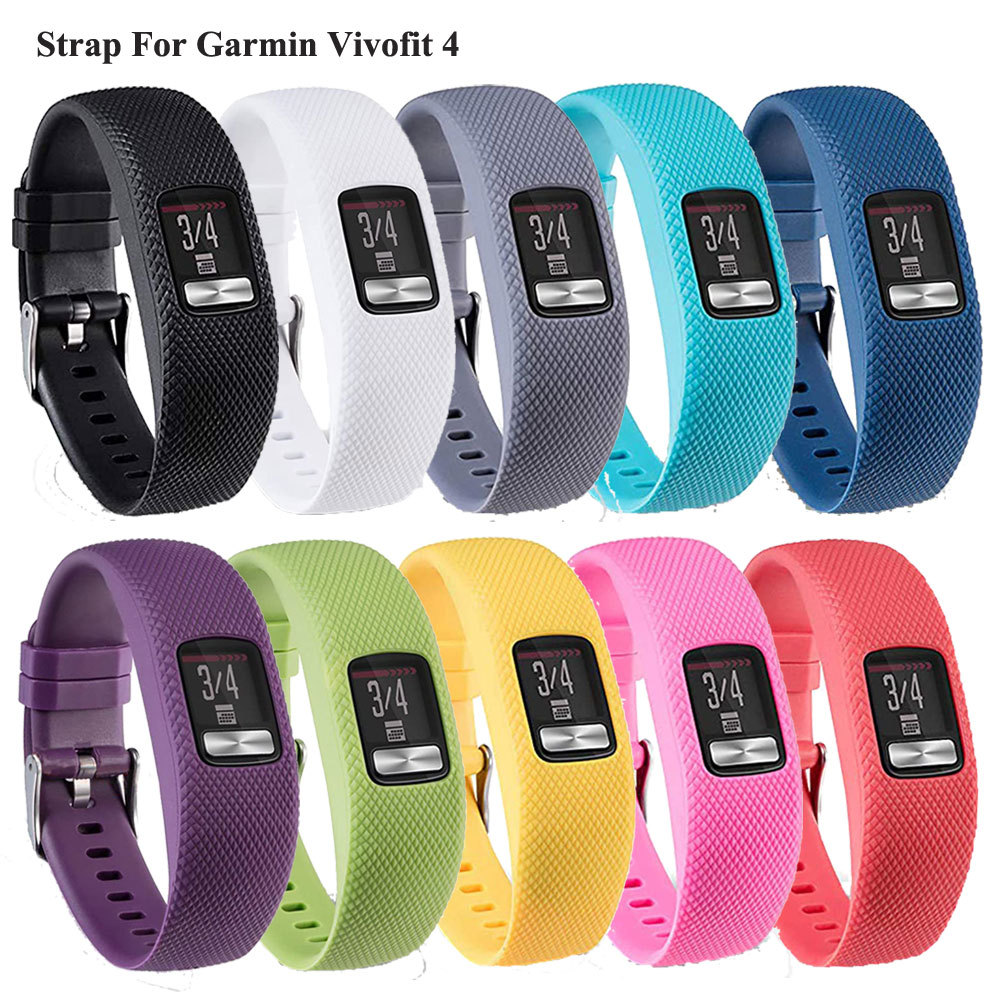 Silicone Replacement Band for Garmin Vivofit 4 Activity Tracker Wristband Strap For Garmin Vivofit4 