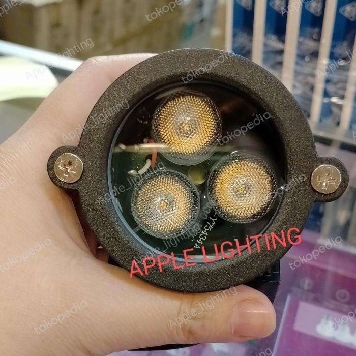 GARDEN LAMP / LAMPU TAMAN LED 3 MATA 3W TYPE 9070 - 3000k