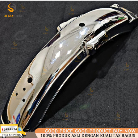 Slebor Spakbor Belakang CG125 CG110 JX125 JX110 warna chrome
