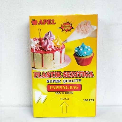 SID PLASTIK SEGITIGA ICING PIPING BAG PLASTIK HIAS KUE PLASTIK SEGITIGA HIAS KUE PLASTIK CREAM PLAST