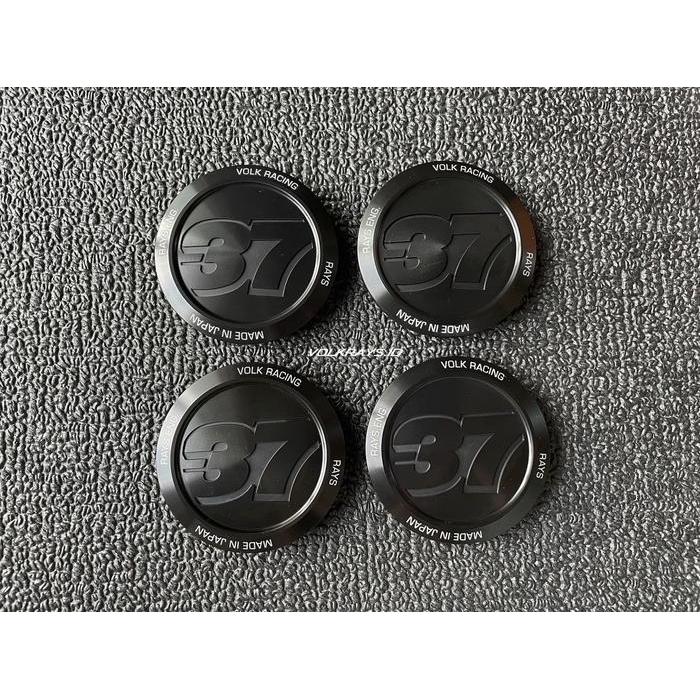 PROMO BIG SALE Rays Model 37 Center Cap Black Original Japan (TE37 Ultra/Saga/Sonic)