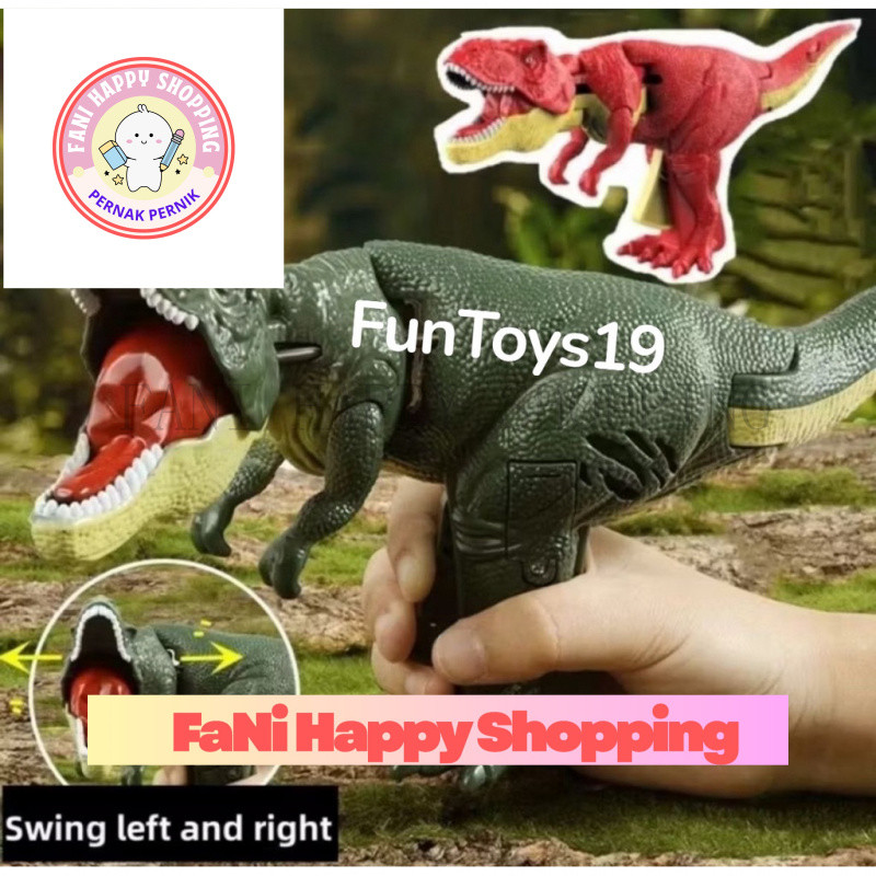 Dinosaurus GEAL GEOL / Interactive Dino / Dino Gerak Kiri Kanan Mainan Anak Robot Viral Dinosaurus S