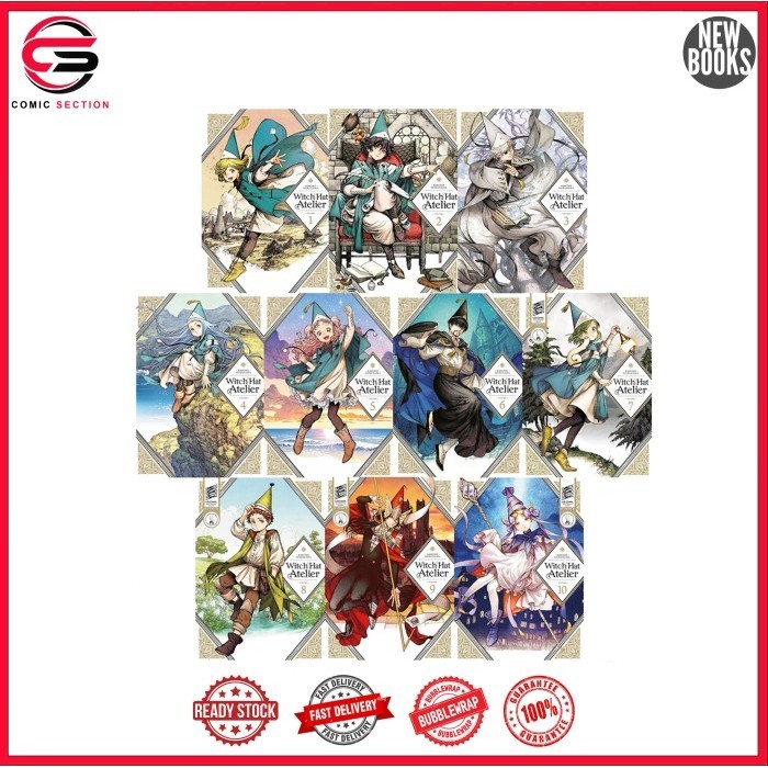 Witch Hat Atelier, 14 Book Series (English)