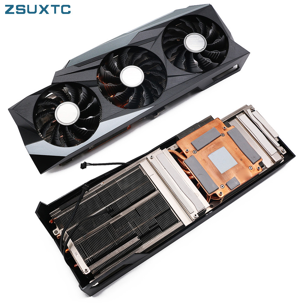 RTX3080 Video Card Heatsink For GIGABYTE GeForce RTX 3080 RTX 3090 GAMING OC Graphics Cards Raator F