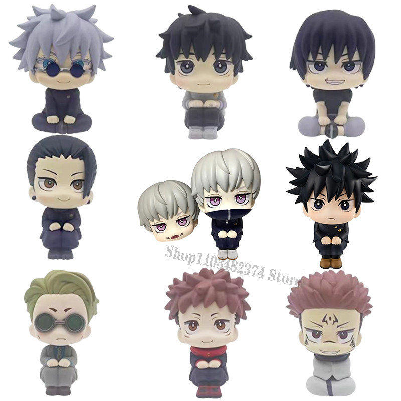 10cm Inumaki Toge Look Up Nanami Kento Jujutsu Kaisen Figure Series Sukuna Geto Gojo Figure Okkotsu 