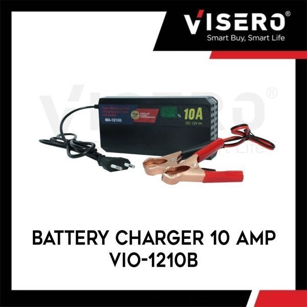 Charger Aki/Battery (Accu) 10 Ampere Charger Merk Visero VIO-1210B TERMURAH Original