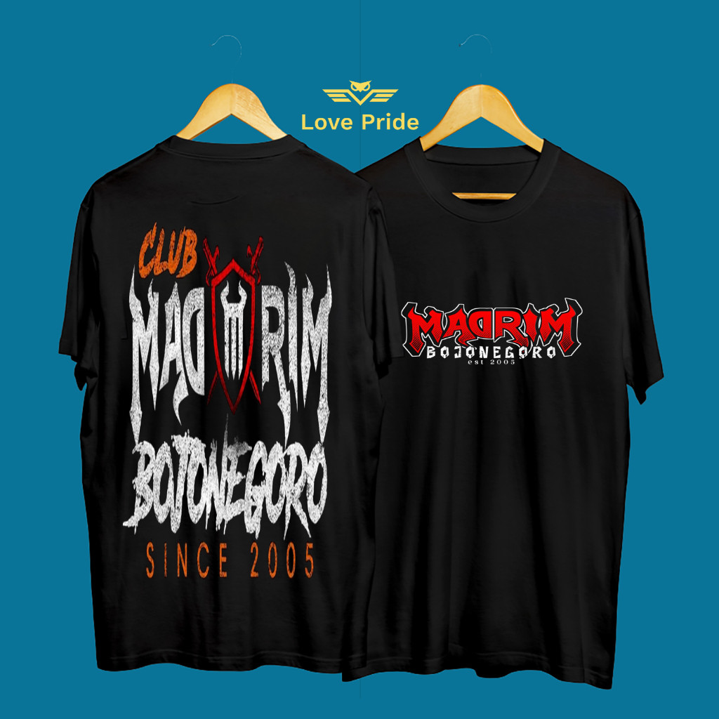 Kaos Tshirt Baju Distro PSHT Club Madrim Bojonegoro 2005 Premium Terbaru
