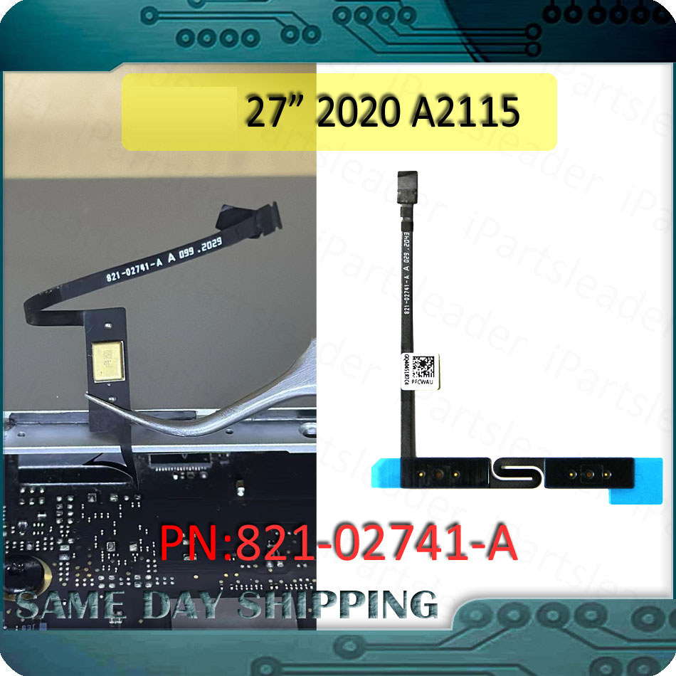 New 821-02741-A for iMac 27" 2020 A2115 Internal Mic Microphone Flex Cable Replacement