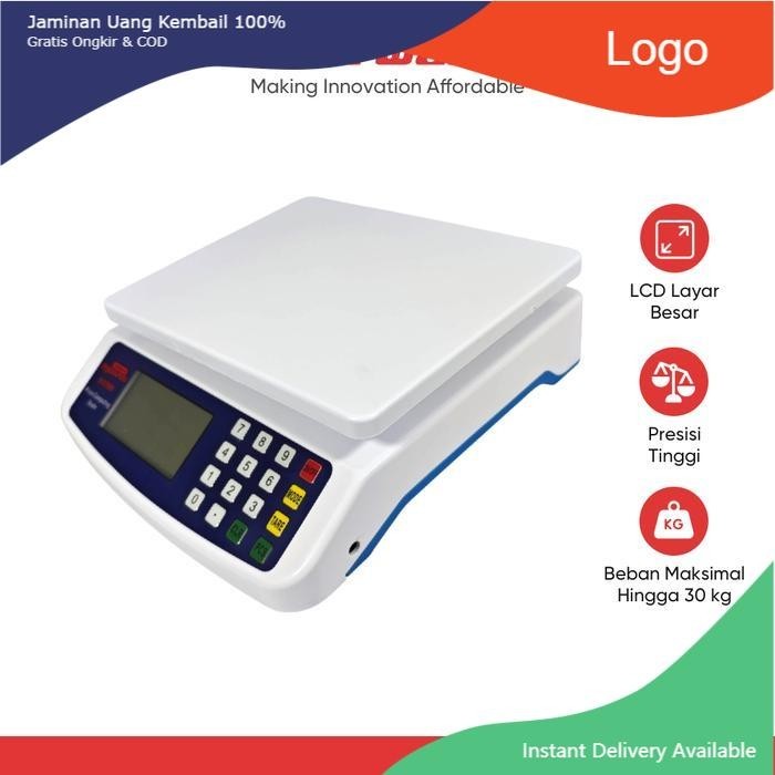 Digipounds Timbangan Digital Precision LCD Scale Food Plastic - DT580