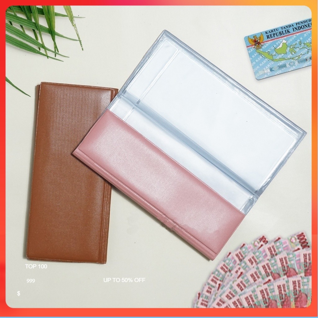DOMPET DISIPLIN KEUANGAN POLOS MINI / DOMPET WALLET / DOMPET KEUANGAN