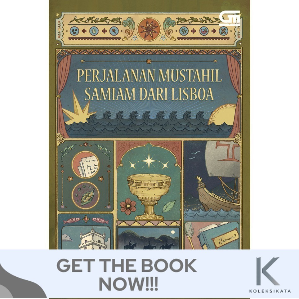 Perjalanan Mustahil Samiam Dari Lisboa + Bonus Buku 1 pcs