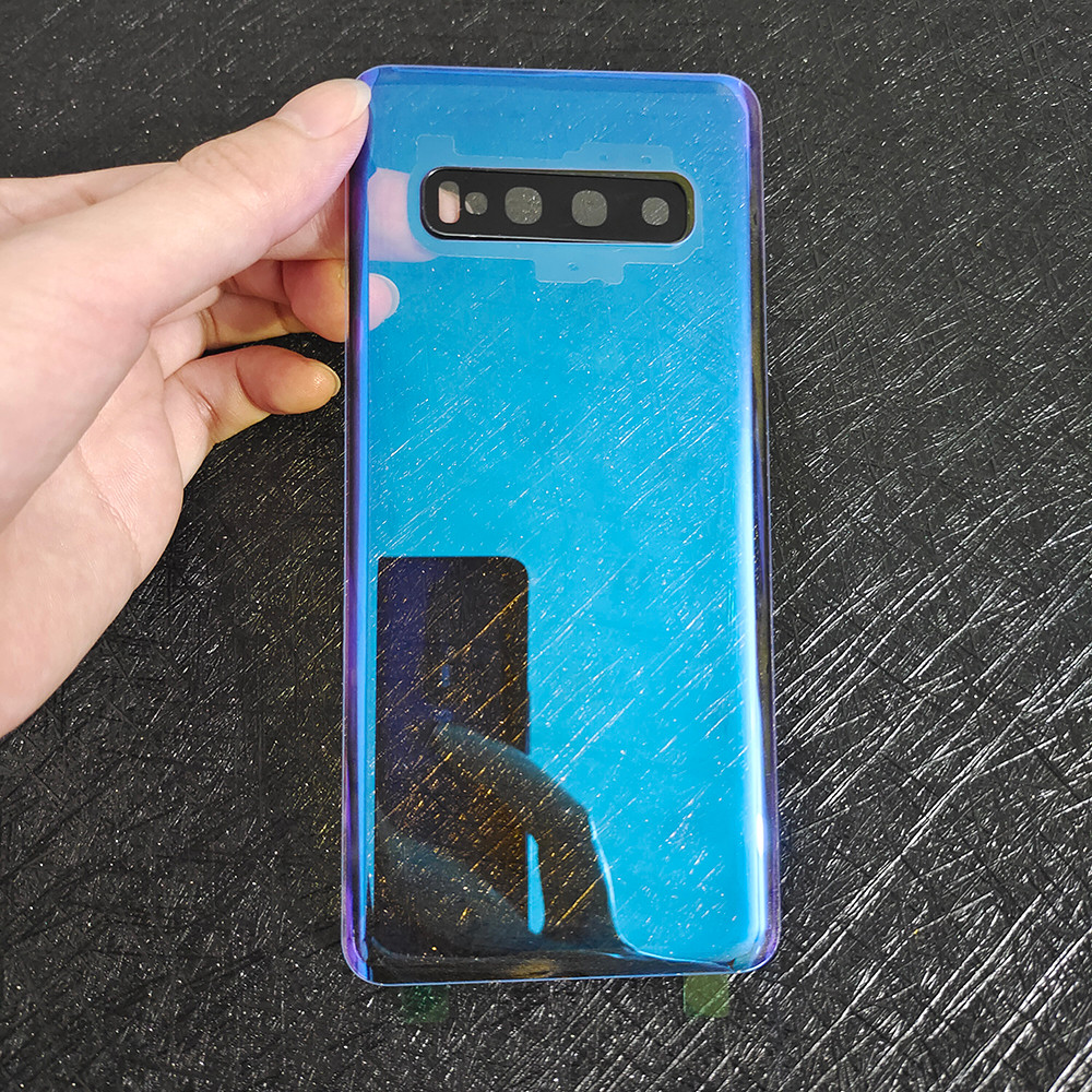 For SAMSUNG Galaxy s10 Plus 4G 5G Glass Mobile Phone Housings & Frames Battery cover