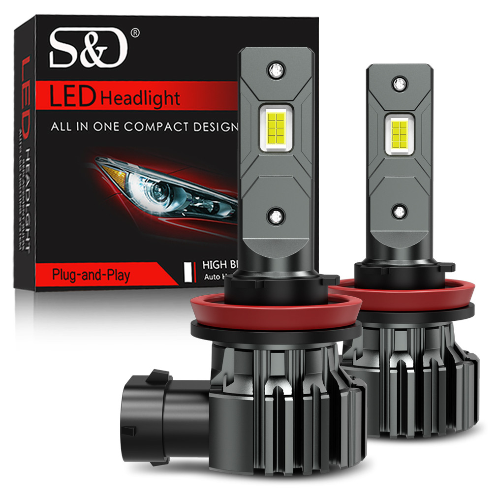 20000LM H8 H11 LED Headlight Bulbs for Car No Fan 9005 HB3 9006 HB4 880 881 LED Automotive Fog Lamp 