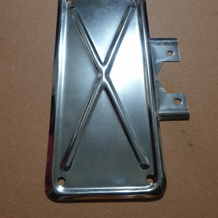 Tatakan Plat Nomor Depan Vespa Super PS PX Dudukan Plat No Vespa