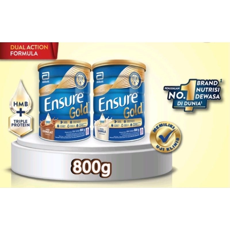 Ensure gold 800g / ensure gold 800 gramm