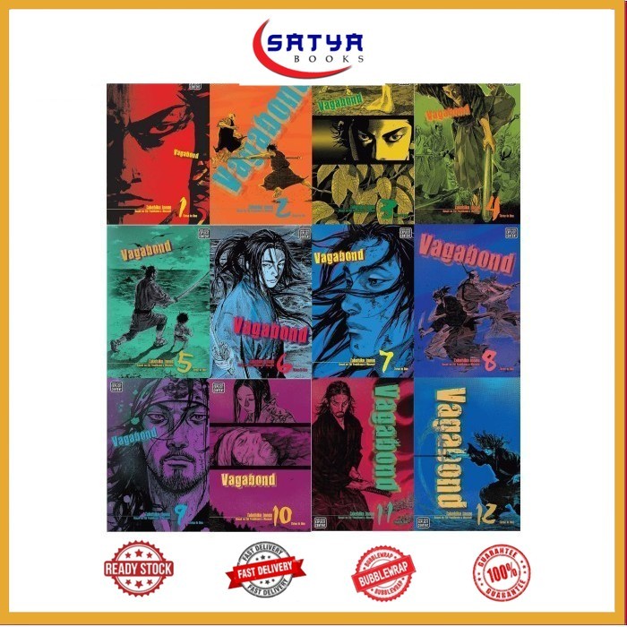 Vagabond (VIZBIG Edition), 12 Book series