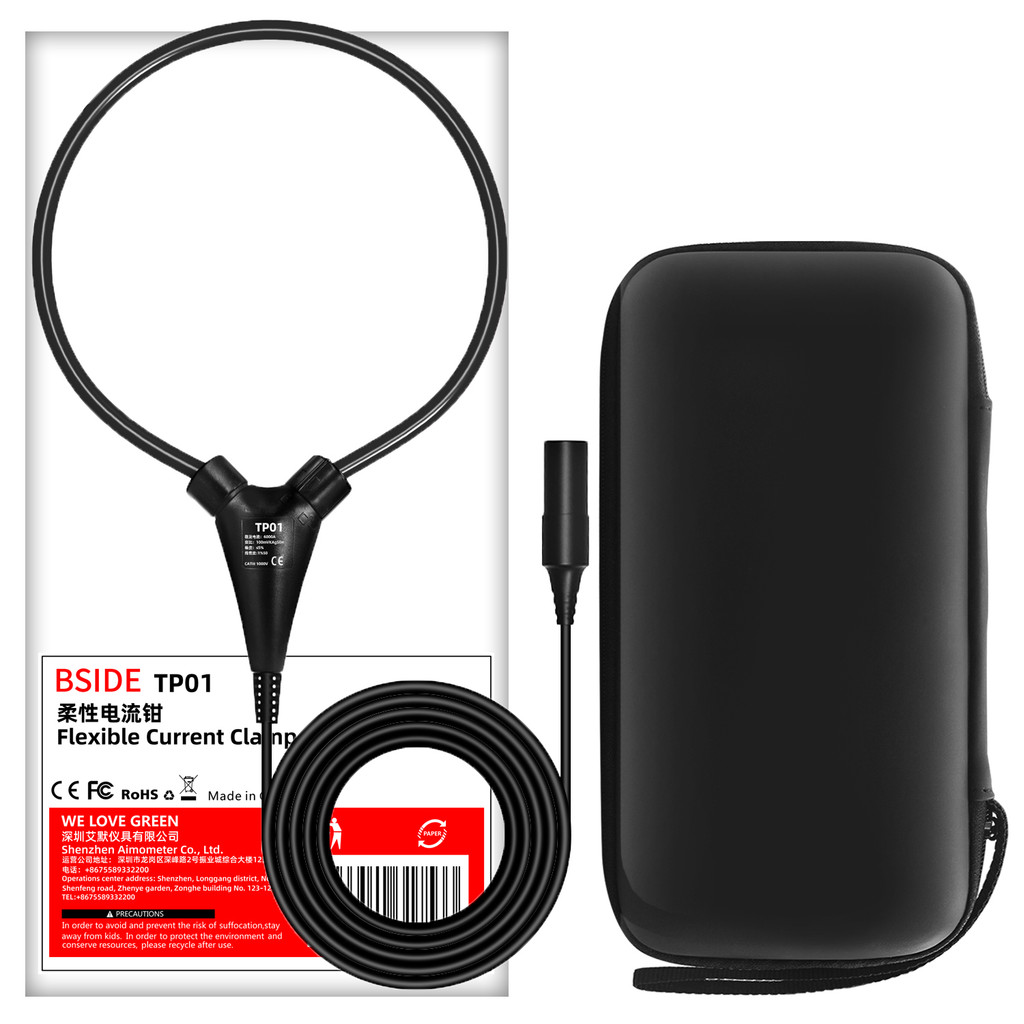 BSIDE TP01 Flexible Current Clamp MAX-6000A ; Suitable for O1X, O7, O9