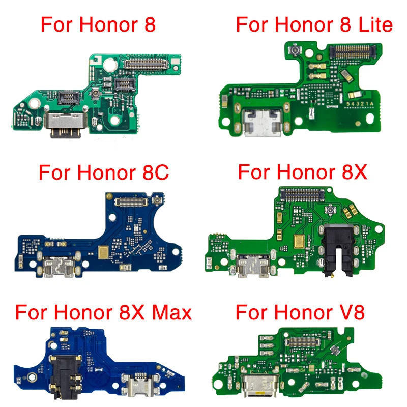 1pcs Pita Port Pengisian Untuk Huawei Honor 8 8C 8X Max 8 Lite V8 USB Charger Dock Board Konektor Ka