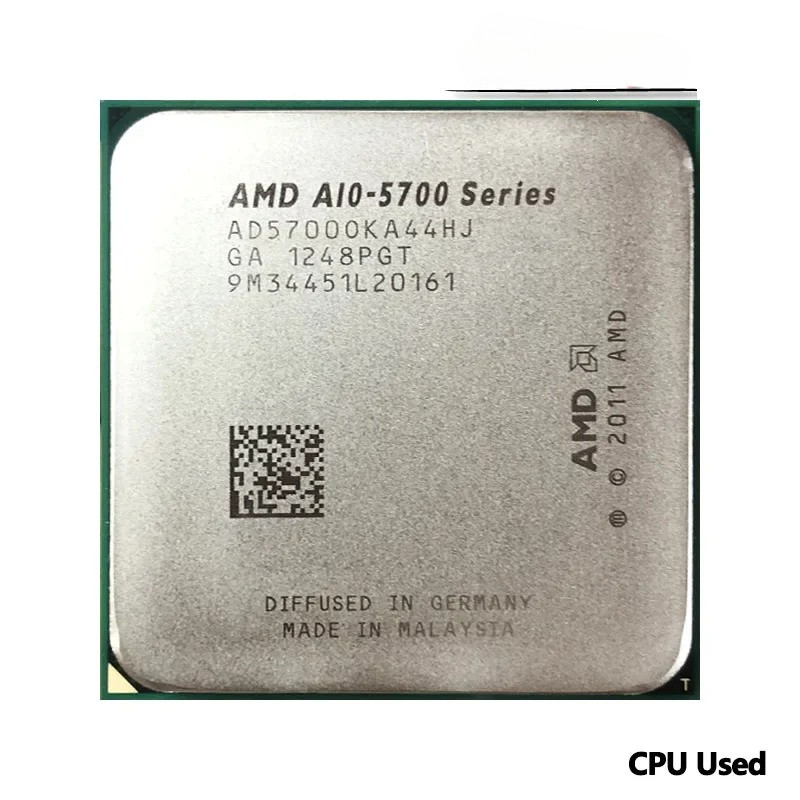 AMD A10 5700 A10 5700K 34 GHz Used QuadCore QuadThread CPU  AD5700OKA44HJ Socket FM2 CPU