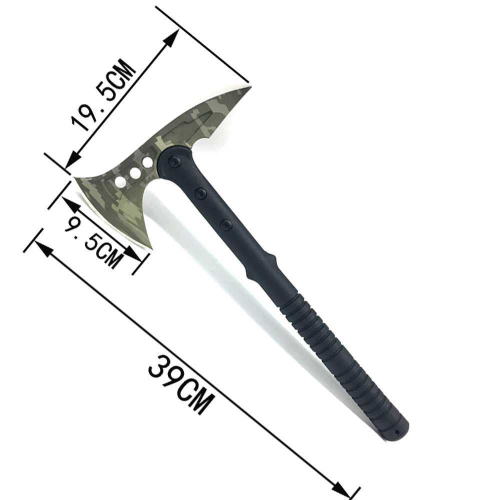 King Sea Camouflage Hunting Camp Survival Tactical Tomahawk Machete Axe Fire Axe Hatchet With Fiberg