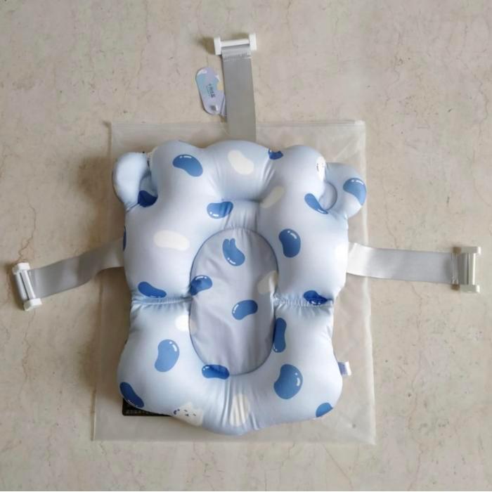 Right Start Bath Cushion Bantalan penyangga anak - Biru