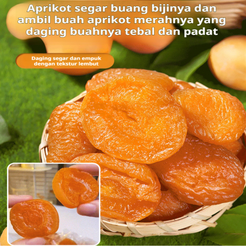 Pengiriman Cepat 24 Jam/[Manis Dan Lembut] Aprikot Merah Kering/Dried Apricot Buah Aprikot Kering/25