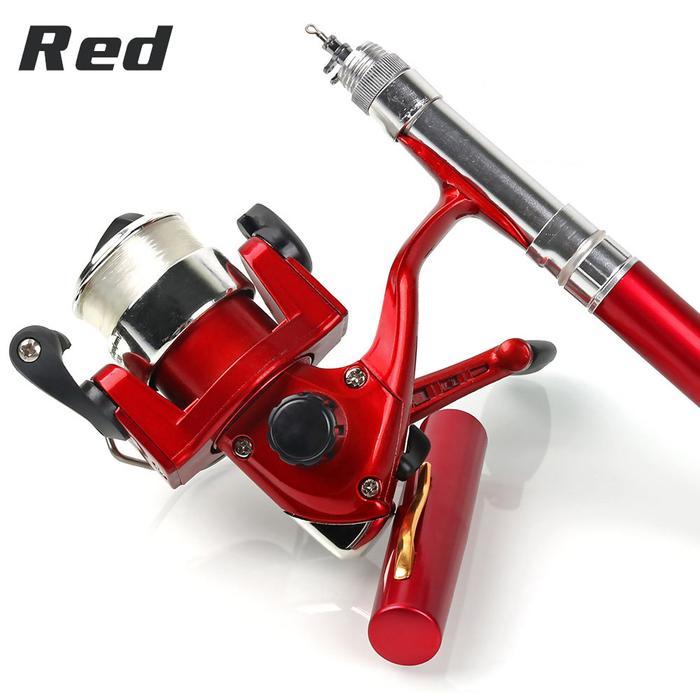 Sougayilang Set Pancing Pena Joran Pancing Alat Pancing Joran Pancing Dan Reel Pancing Untuk Di luar