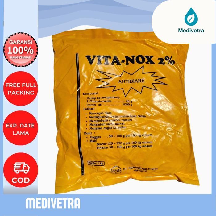 MEDIVETRA - Vitanox 1 kg TRIPLE M - Premix Hewan