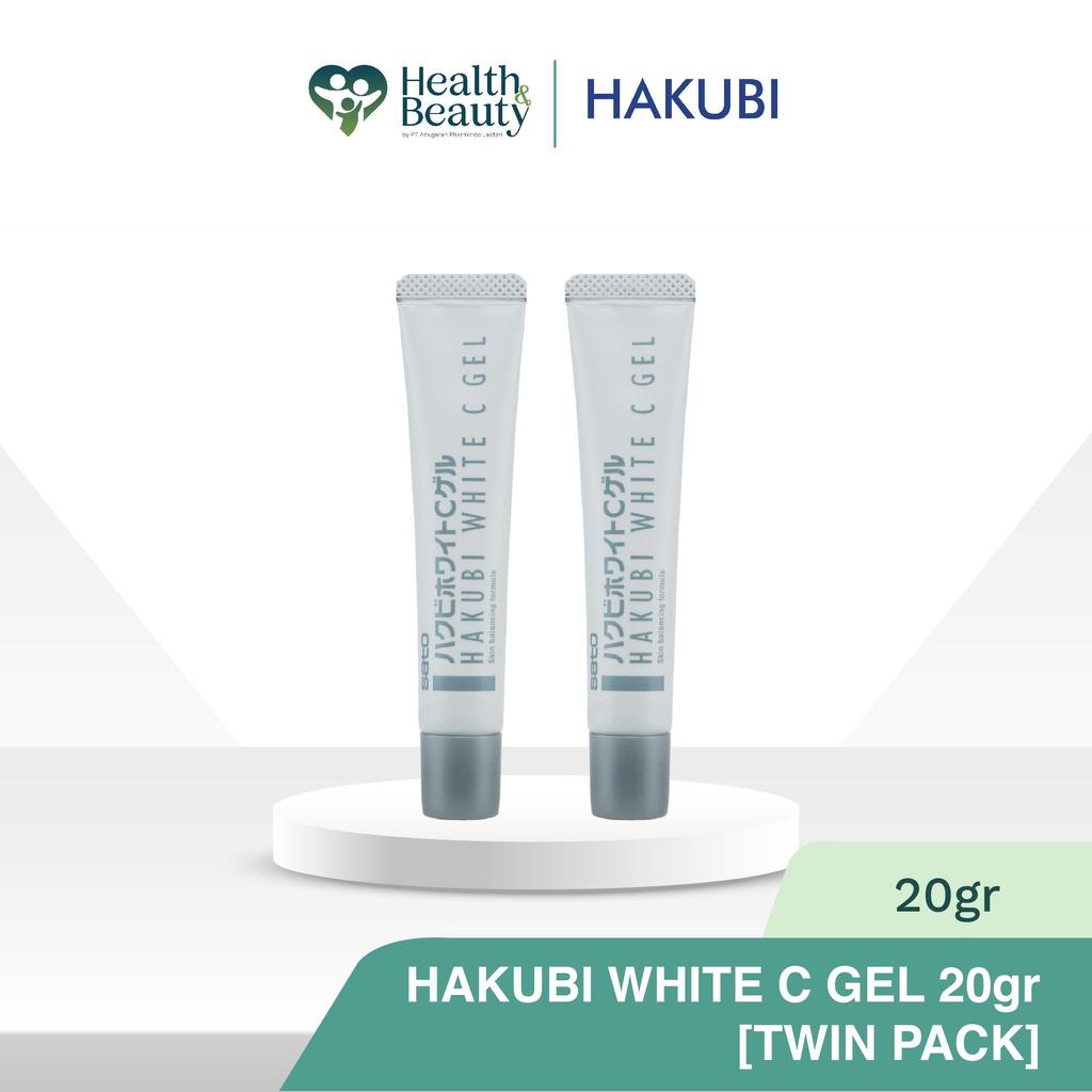 Hakubi White C Gel Pencerah Wajah 20gr [Twin Pack]