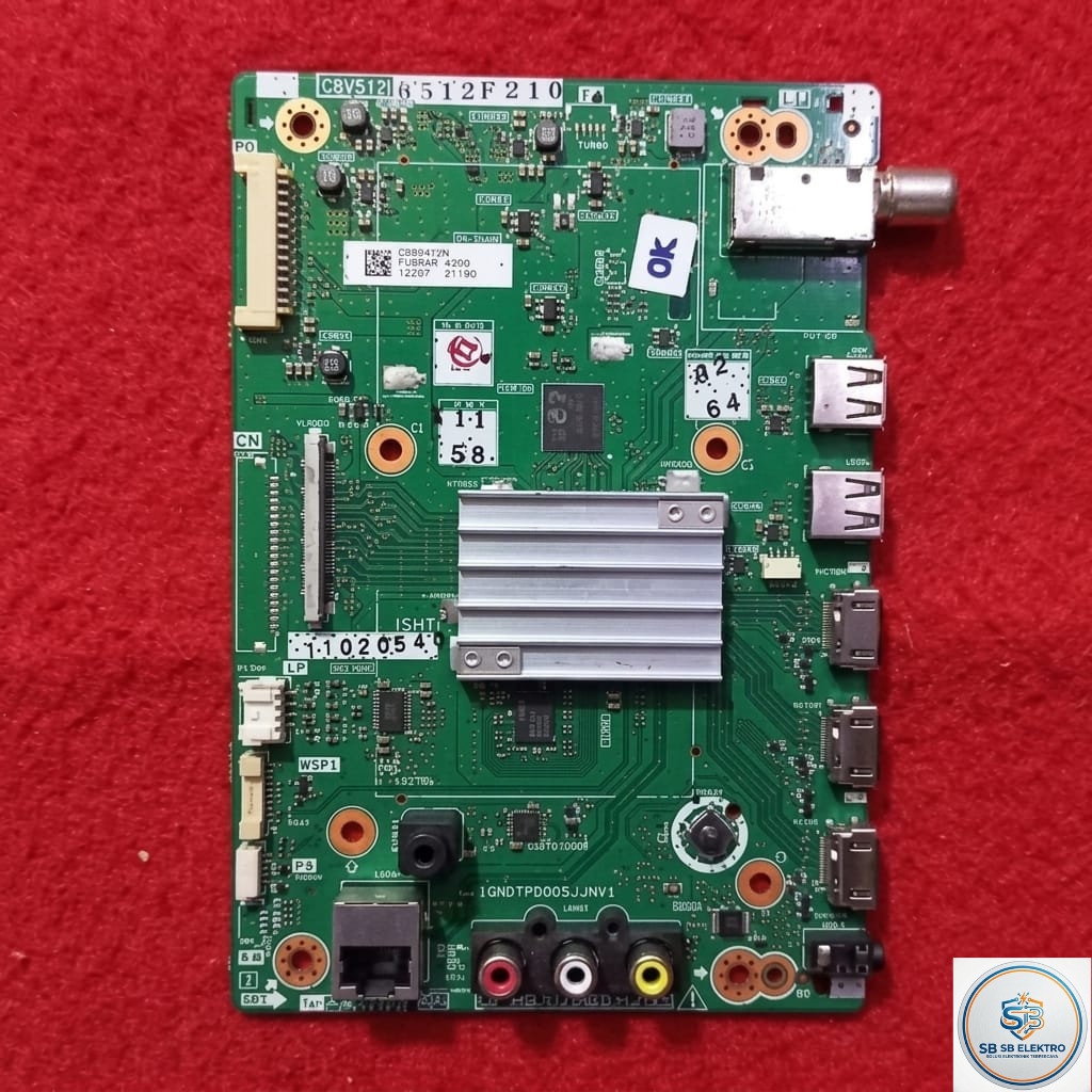 Mainboard TV SHARP 42BG1I Original 2T-C42BG1i