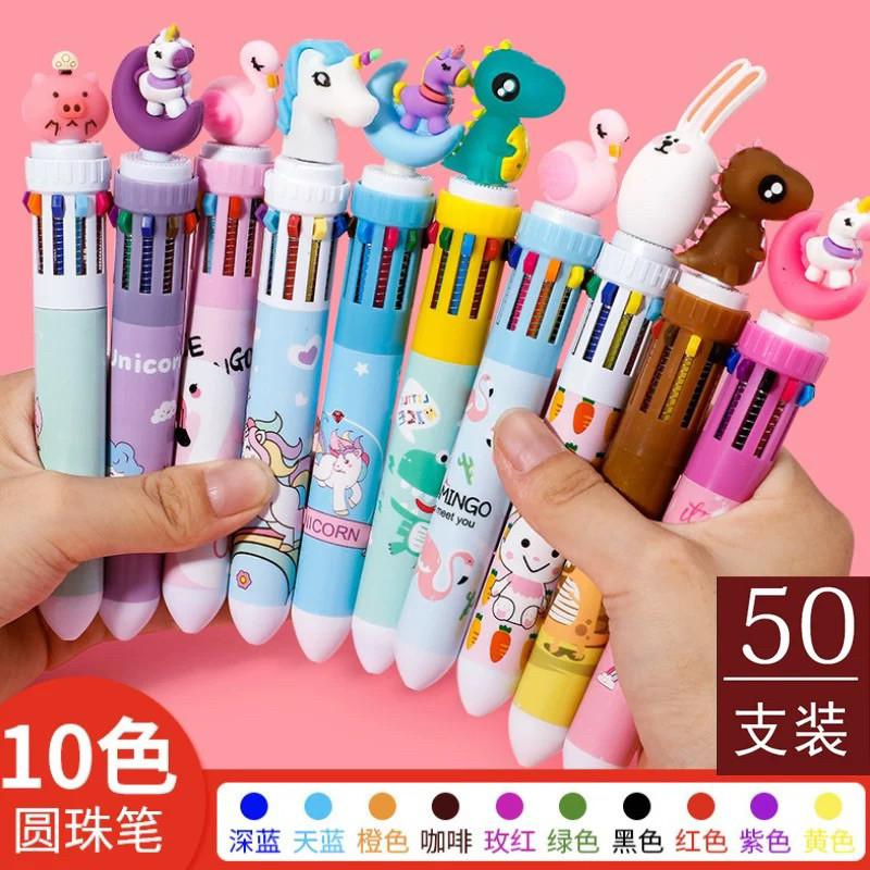 ATK MEDAN GROSIR- PULPEN 10 WARNA