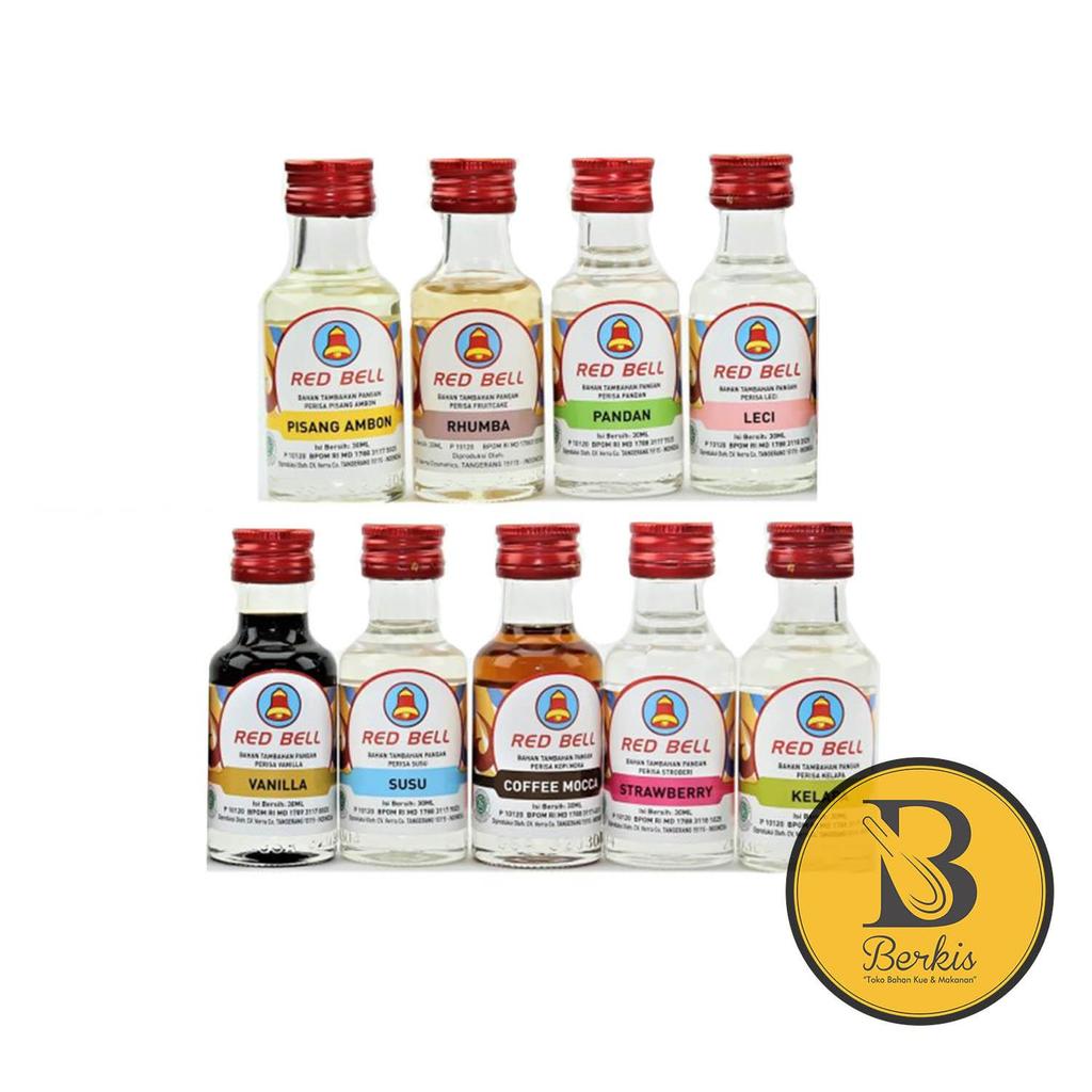 Red Bell Essence Vanilla 30 ML / Redbell Perisa Flavour Vanili Cair