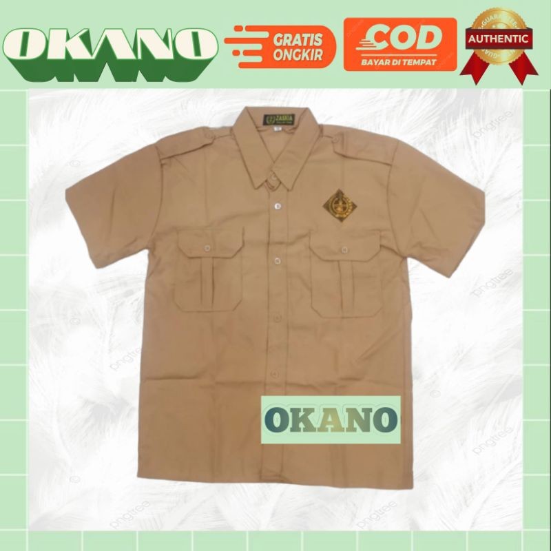 Baju Pramuka Laki Pendek / Baju Pramuka Laki Pendek SD-SMP-SMA / Baju Pramuka Laki Lengan Pendek SD-