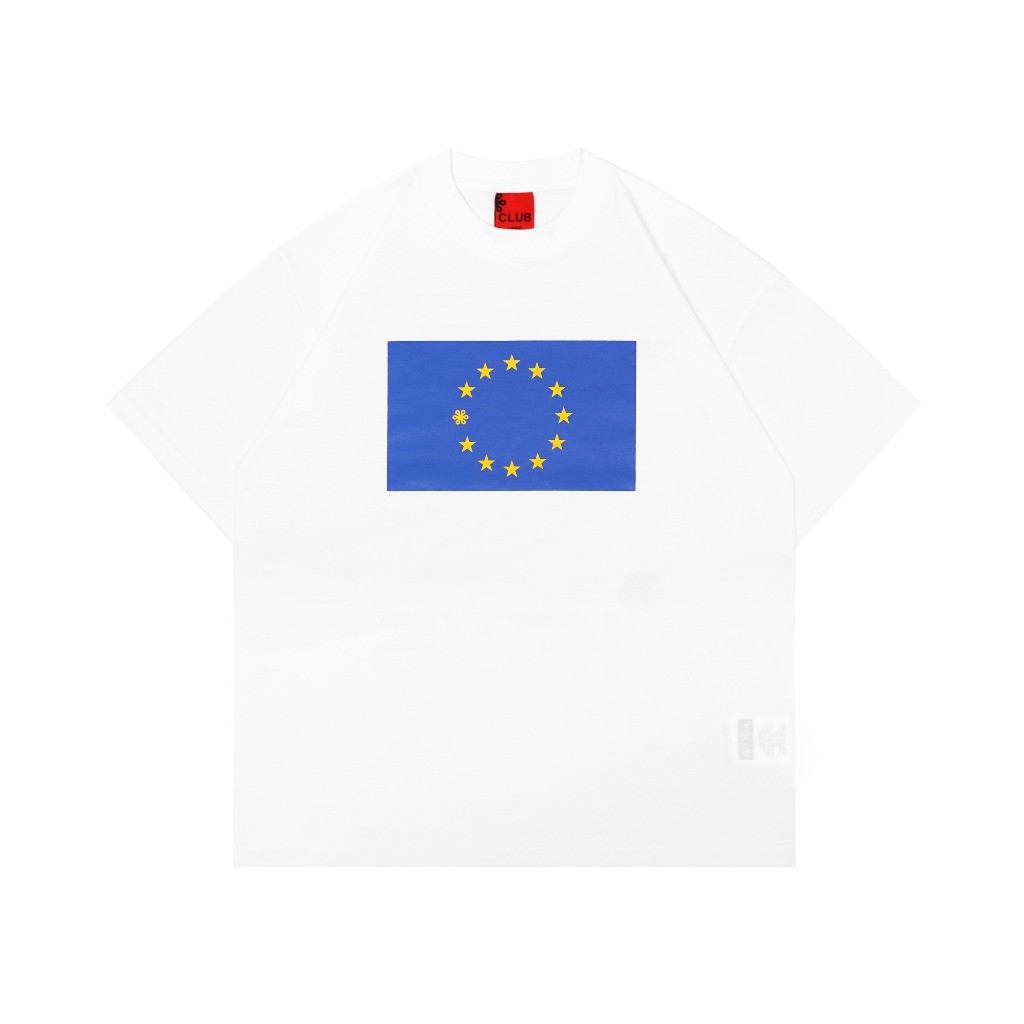 [COD]Casual street style  T-shirt Lads & Club x Prung Terrace Wear - PLC  white Tees