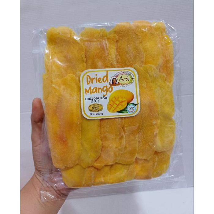 Best Seller (AOI)MANISAN Thailand Madam AOI DRIED FRUIT SNACK Bangkok Import - DRIED MANGO ORI