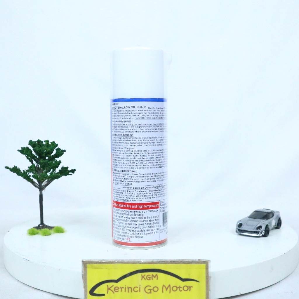 READY DCS Engine Conditioner Foam 203ml Throttle Injection Cleaner Cairan Tune Up Busa Pembersih Rua