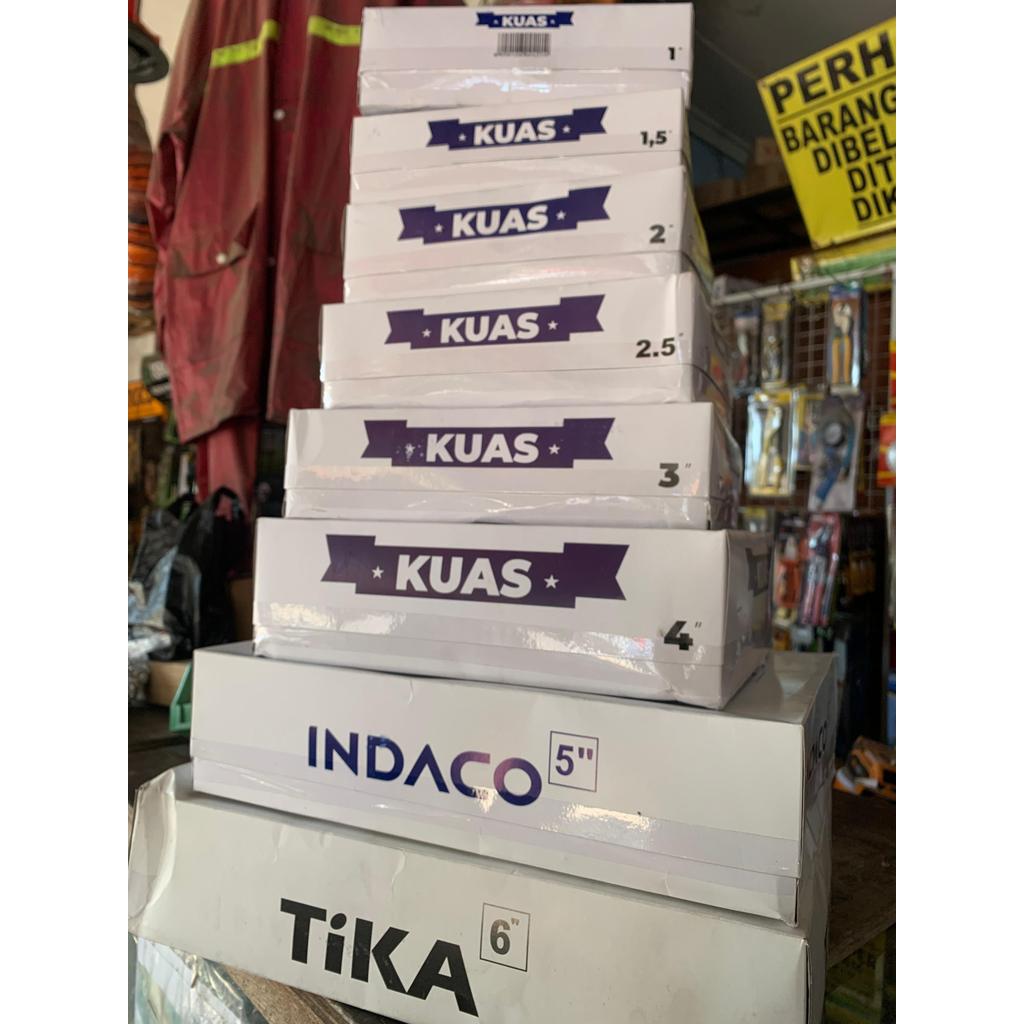 (LUSIN) Kuas Cat Tembok INDACO/TIKA/Kuas HALAL Sintesis/kuas Makanan/Kuas Kue