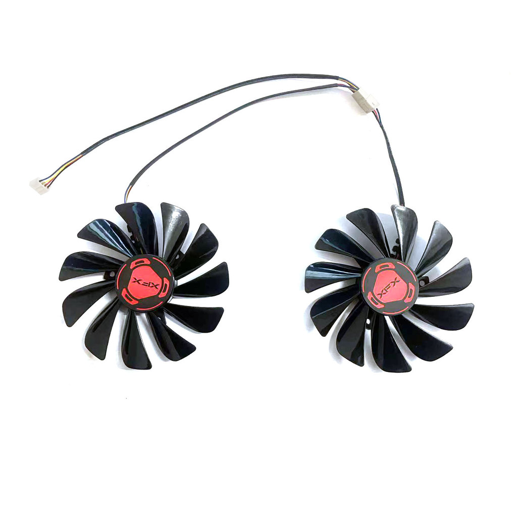 Kankeirr RX5700 XT GPU Fan 95MM 4PIN CF1010U12S FDC10U12S9-C for XFX RX5600 5600XT 5700 5700XT Graph