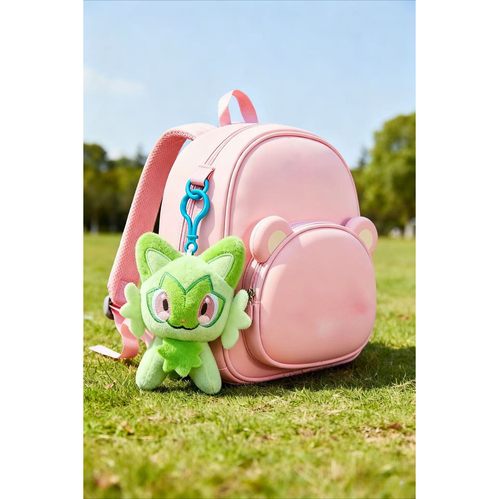 10PCs/set Pokemon Sprigatito Plush 12cm Doll Pent Stuffed Pent Plush Keychain Keyring