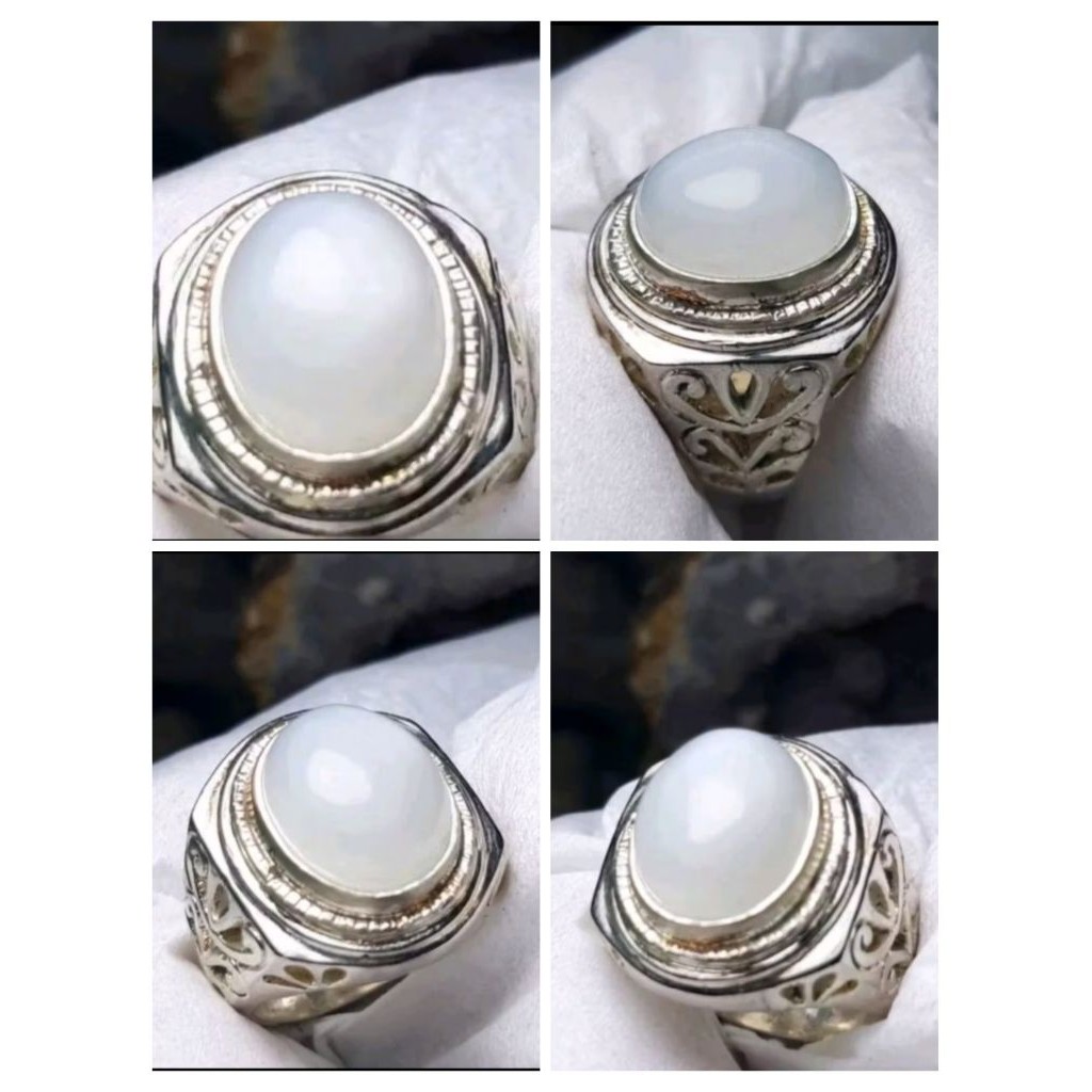 CINCIN BATU MONSTONE BIDURI BULAN AIR BERAS NATURAL ALAM