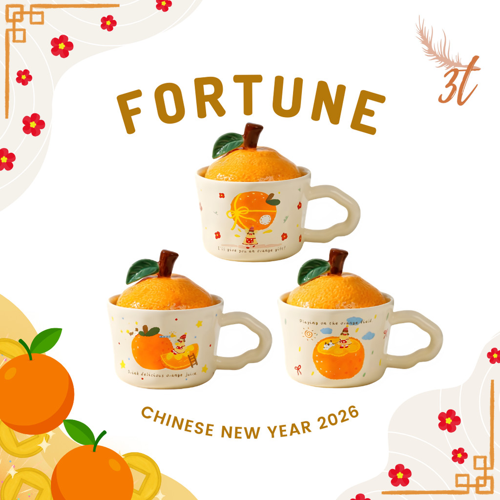 Fortune CNY 2026 Hampers/Imlek 2026/Gelas/Cangkir