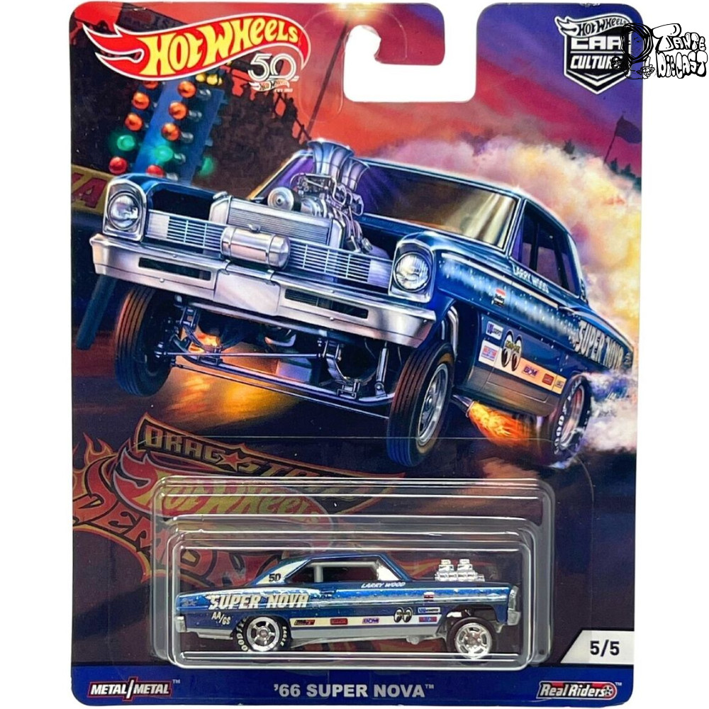 FVN70 | Hot Wheels Premium Car Culture Drag Strip Demon 66 Super Nova