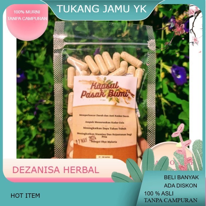 Kapsul Pasak Bumi Isi 100 kapsul