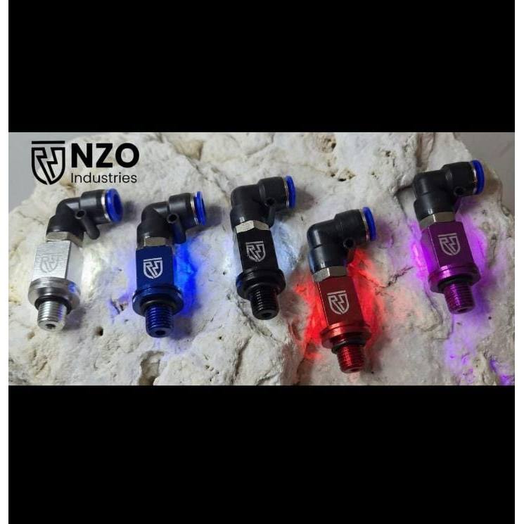 NZO TUTUP OLI OLIE GARDAN CVT HAWA LUBANG BYPASS BY PASS L 90° BENGKOK DERAJAT MIO OLD LAMA SPORTY S