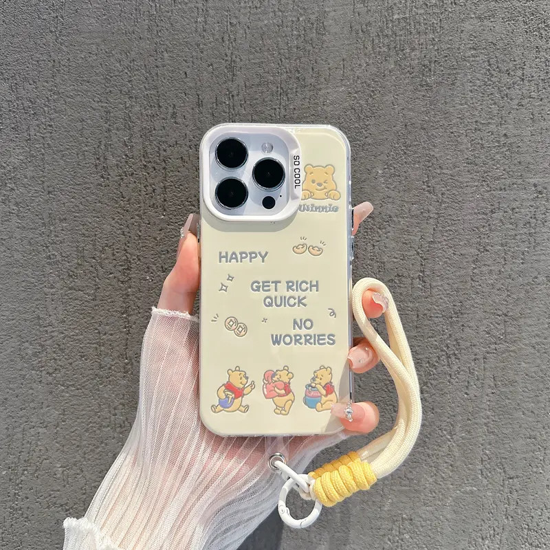 Case+gelang iPhone 14 11 SE3 7Plus Plus 6s XR XS PlusProMax XS 13 15 Max SE2 6 8 X 12 Casing Hp Disn