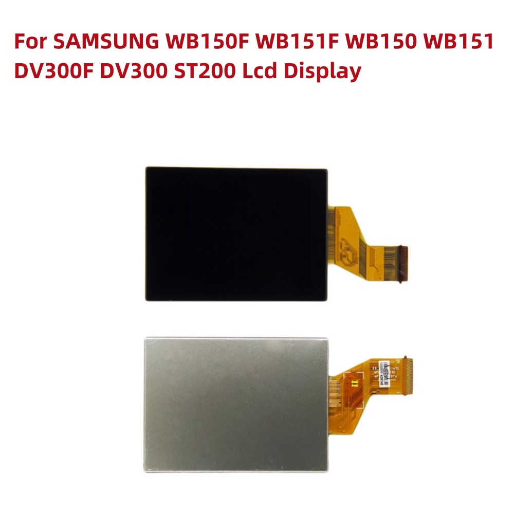 Alideao-NEW LCD Display Screen For SAMSUNG WB150F WB151F WB150 WB151 DV300F DV300 ST200 Digital Came