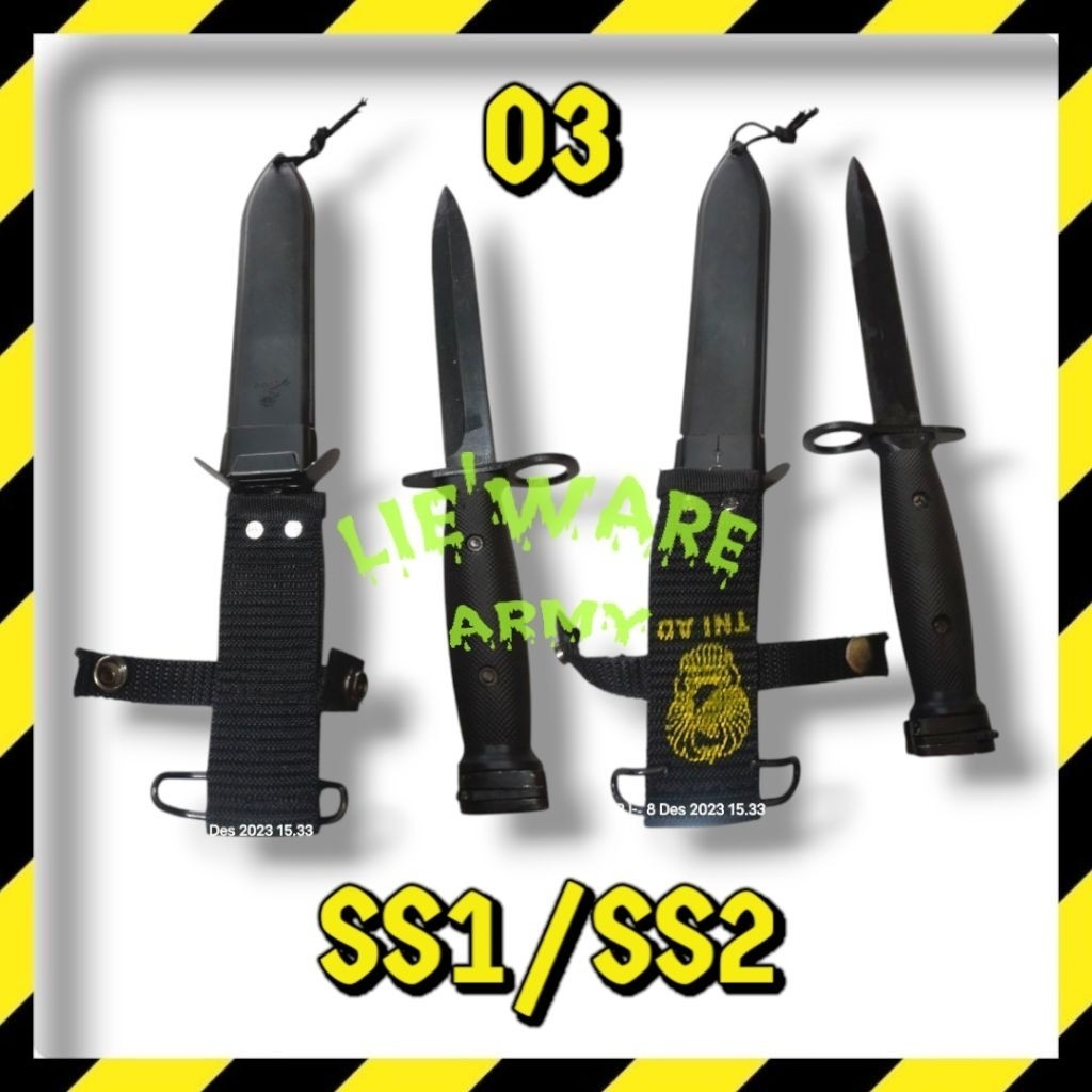 PISAU SANGKR SS1/SS2 PINDAD KW3